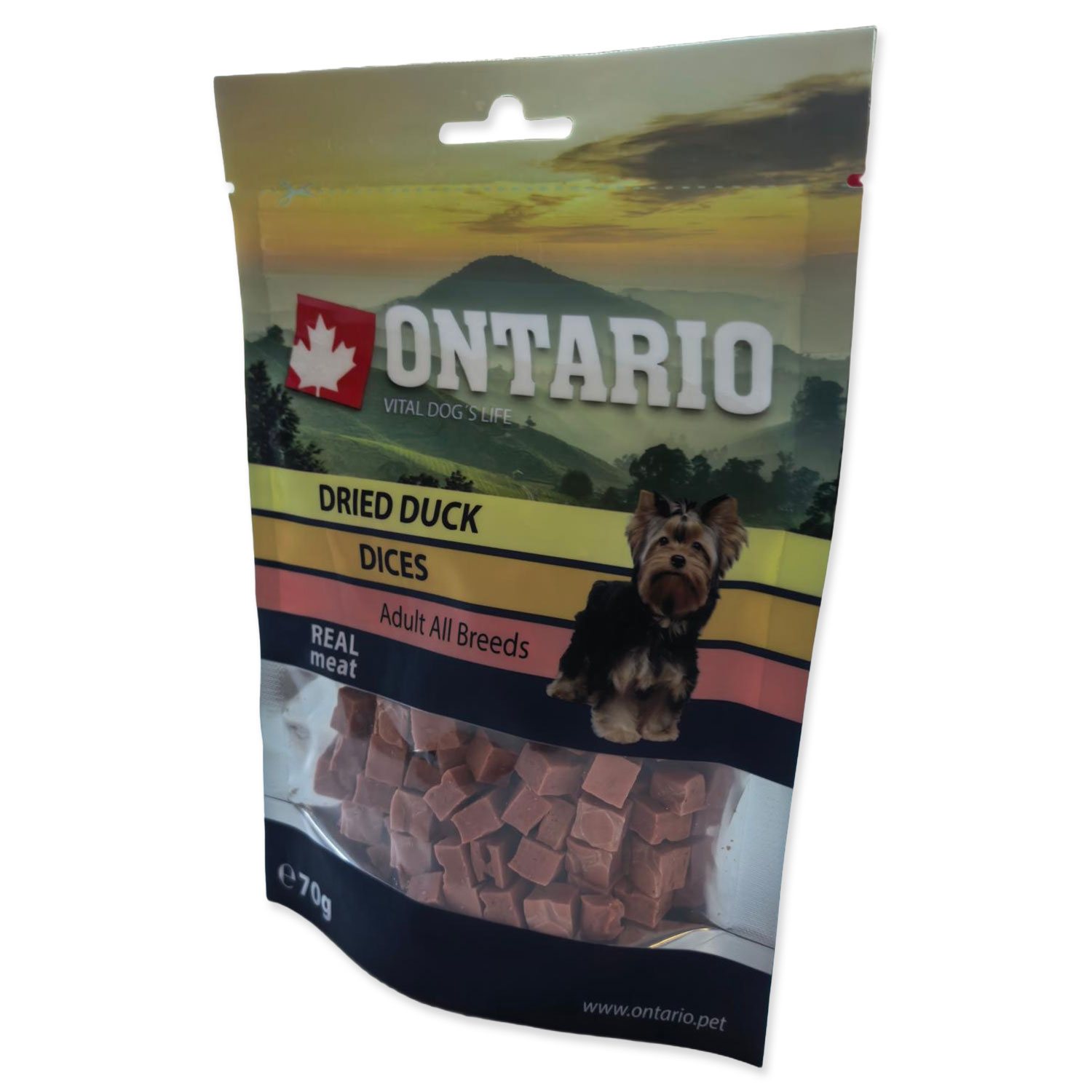 Pochoutka Ontario kachní kousky 70g