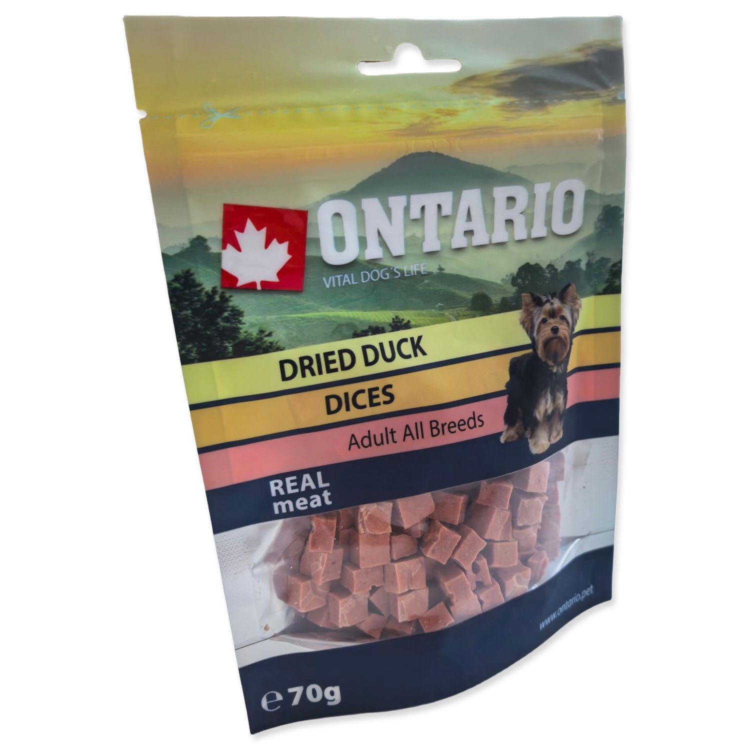 Pochoutka Ontario kachní kousky 70g