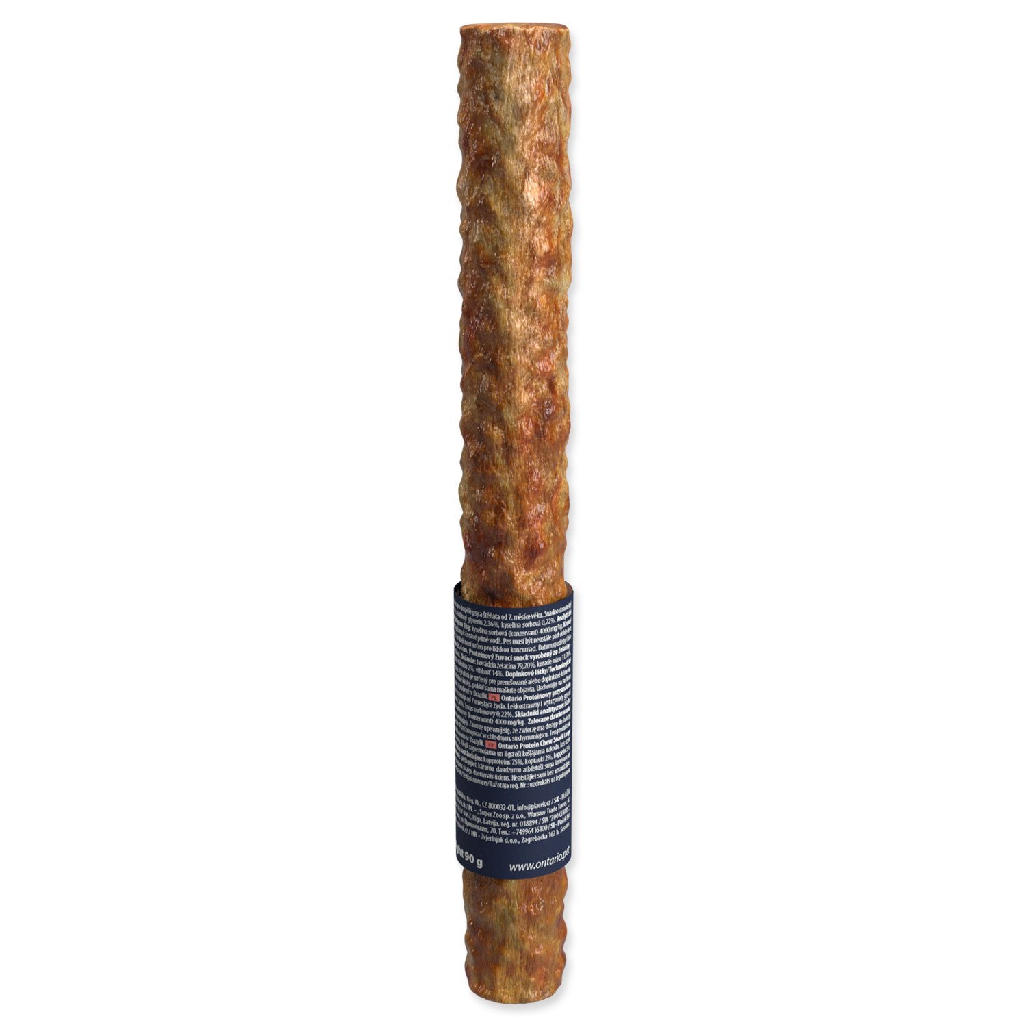 Pochoutka Ontario Protein kuře, žvýkací rolka velká 25,4cm-KS