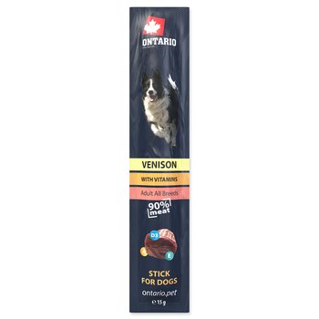 Pochoutka Ontario zvěřina, tyčinka 15g-KS
