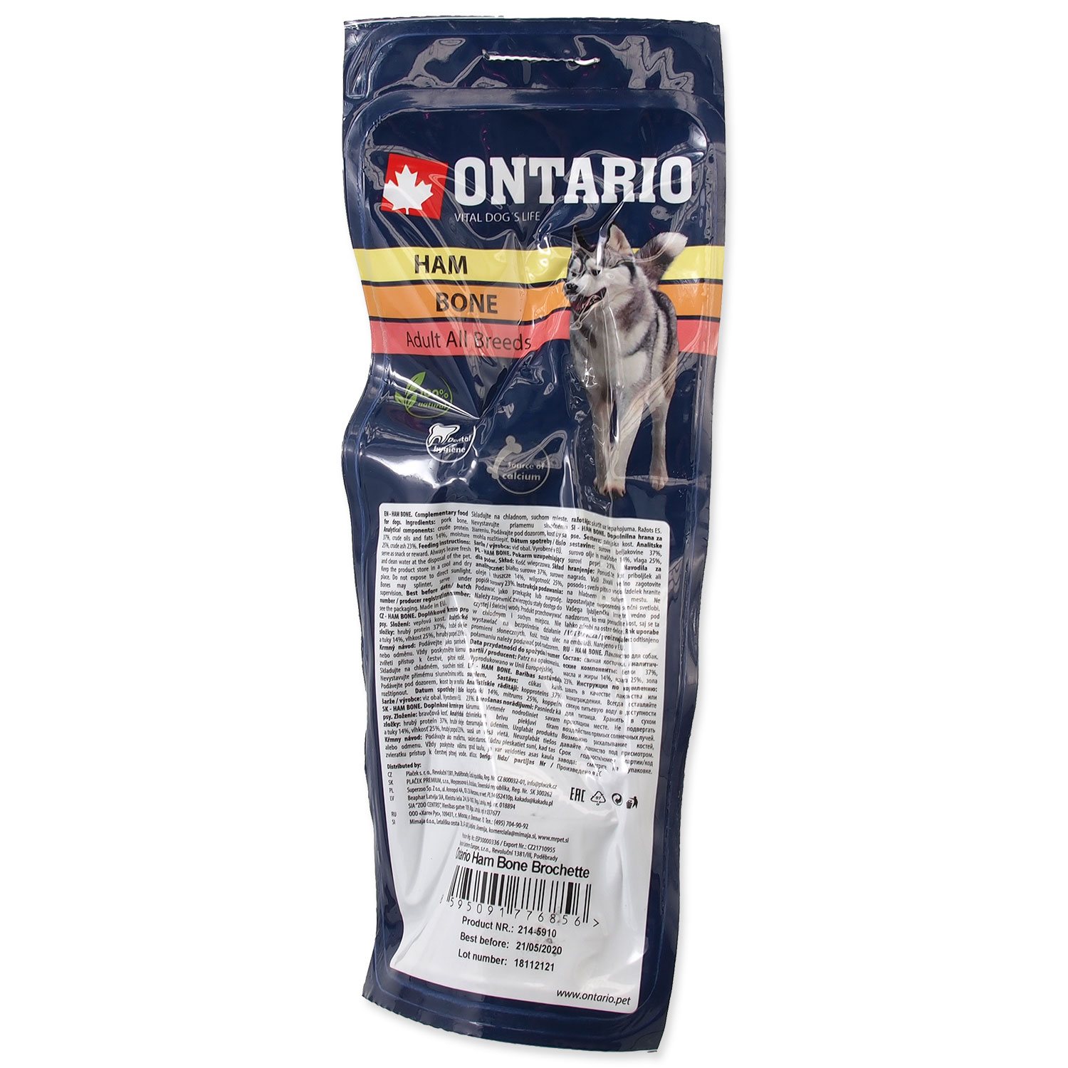 Pochoutka Ontario vepřová Brochette kost-KS