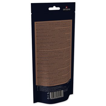 Pochoutka Ontario Protein příchuť slanina, žvýkací rolka malá 2ks 12,7cm-KS