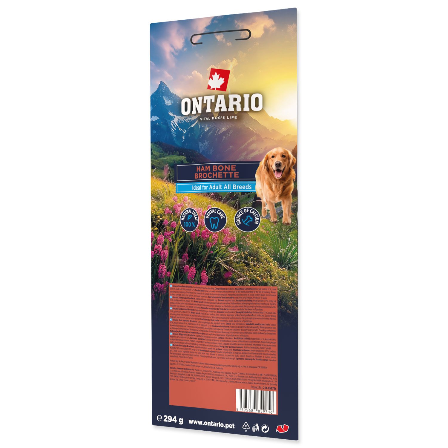 Pochoutka Ontario kost šunková Brochette