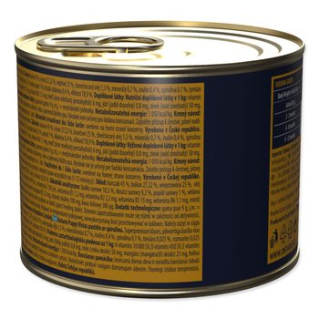 Konzerva Ontario Puppy kuřecí pate s příchutí spiruliny 200g-KS