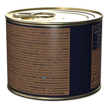 Konzerva Ontario Puppy monoprotein krůtí pate s mrkví 200g-KS