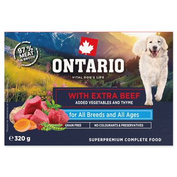 Vanička Ontario s extra hovězím 320g-KS