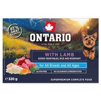 Vanička Ontario s jehněčím 320g-KS