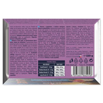 Vanička Ontario s jehněčím 320g-KS