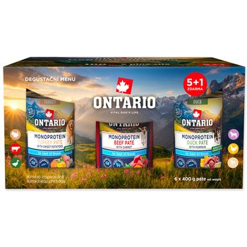 Balíček Ontario degustační pate 6 × 400g-KS