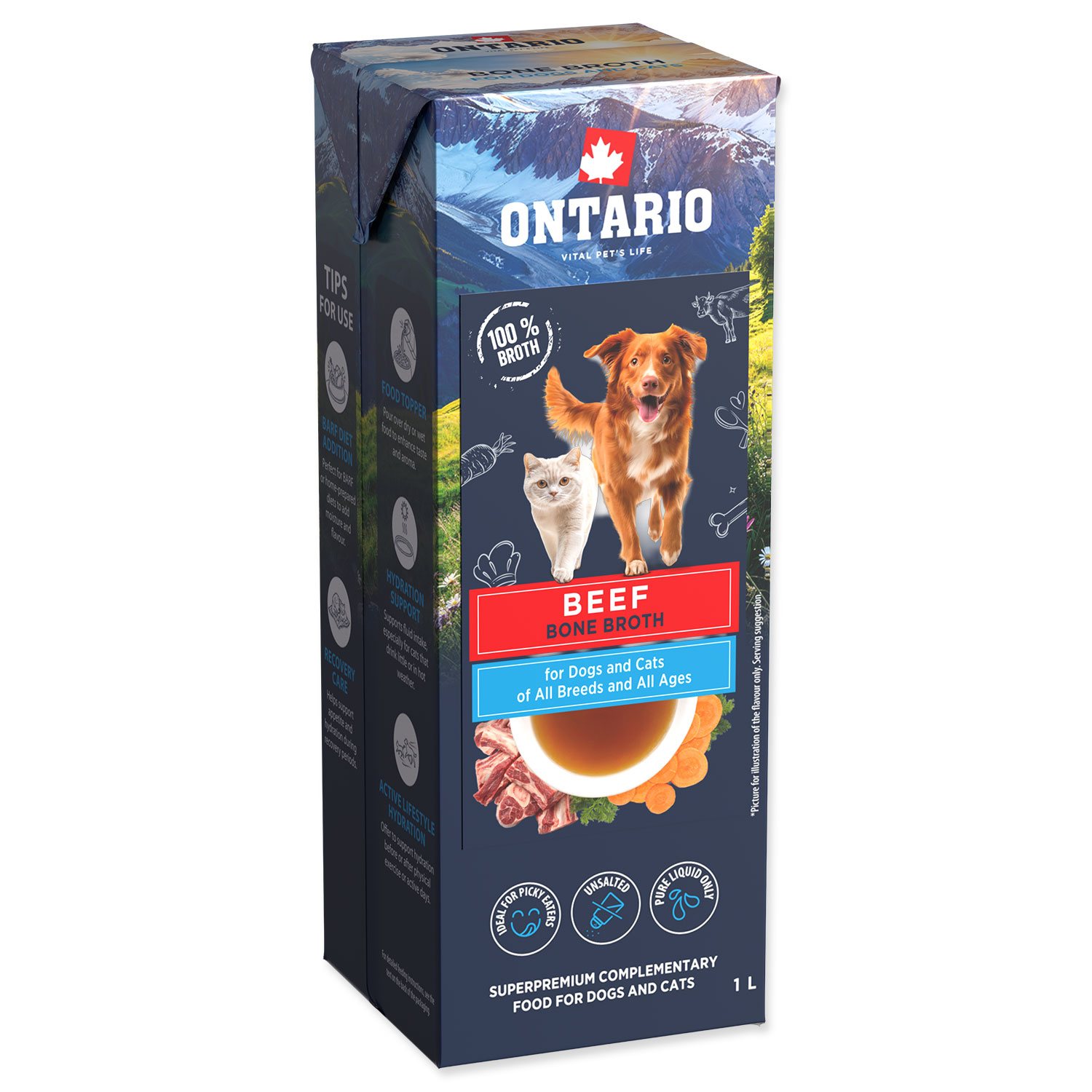 Vývar Ontario hovězí z kostí 1l-KS