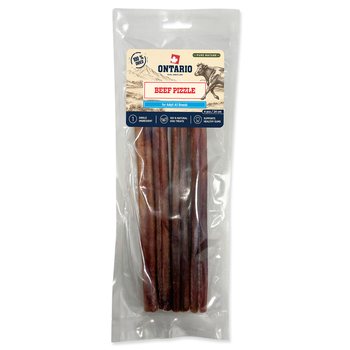 Pochoutka Ontario Pure Nature hovězí penis sušený 4ks 24cm-KS