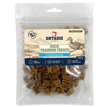 Pochoutka Ontario Pure Nature kachní výcviková 100g-KS