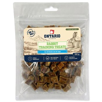 Pochoutka Ontario Pure Nature králičí výcviková 100g-KS