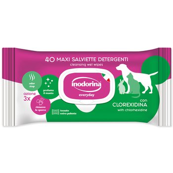 Ubrousky Inodorina čistící Chlorhexidin 40ks-KS