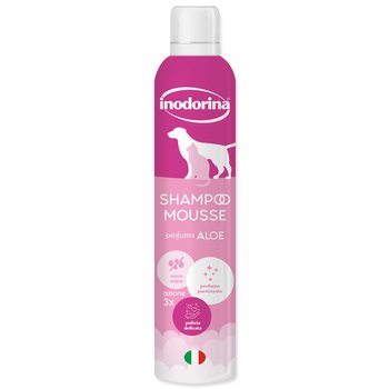 Šampon Inodorina suchá pěna Aloe Vera 300ml-KS