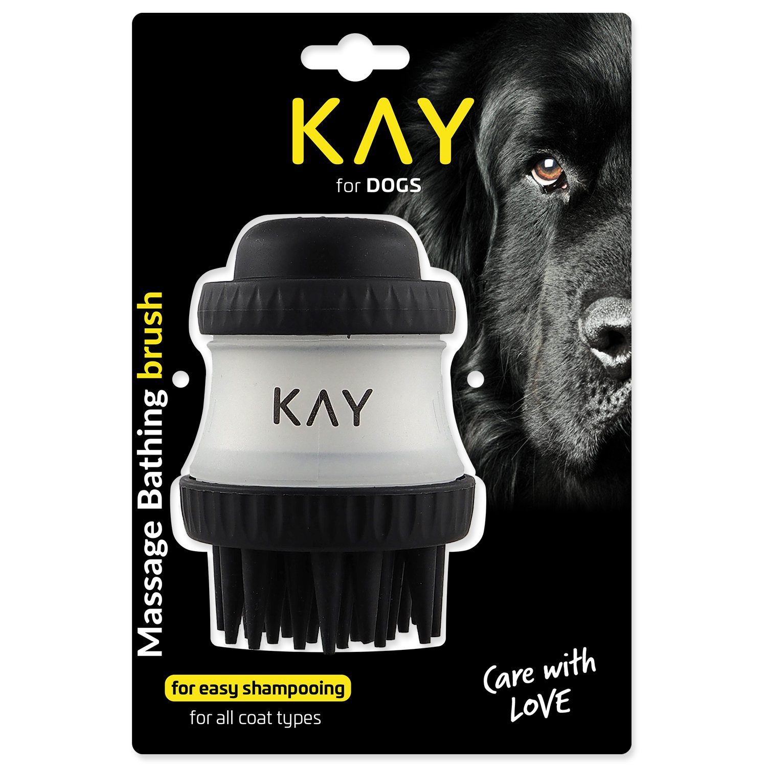 Kartáč KAY Masážní koupací-KS