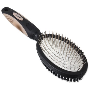 Kartáč KAY oboustranný plastový L-KS