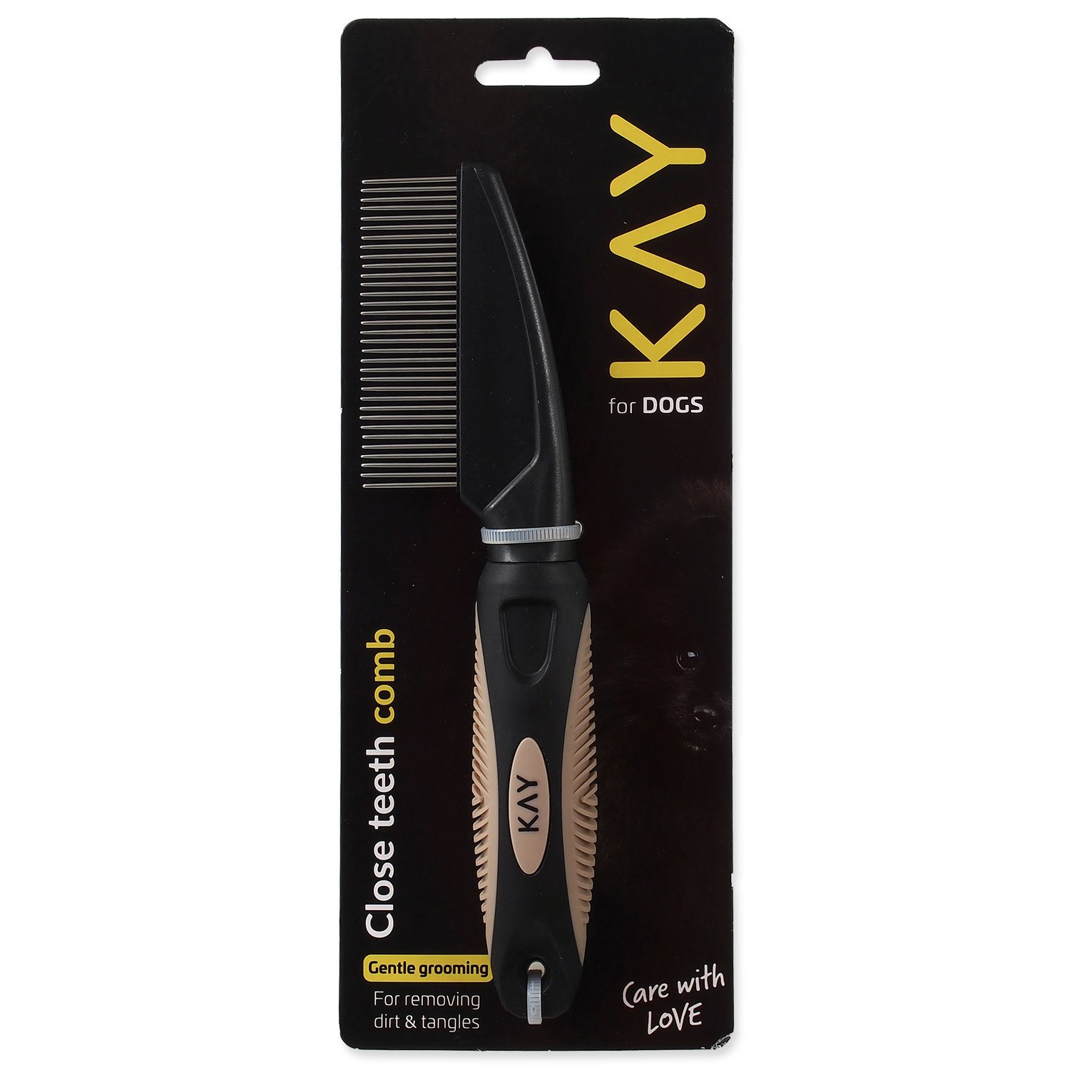 Hřeben KAY hustý 21cm-KS