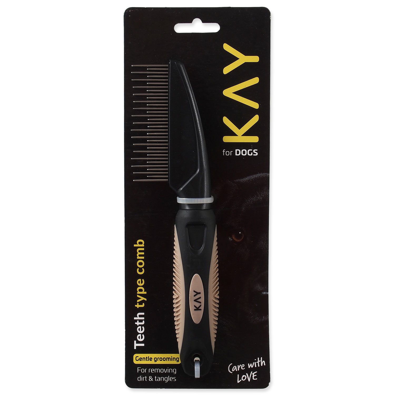 Hřeben KAY střídavý 21cm-KS