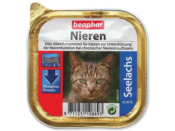 Paštika Beaphar Renální dieta pro kočky treska 100g-KS