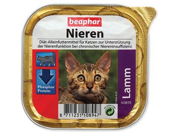 Paštika Beaphar Renální dieta pro kočky jehněčí 100g-KS