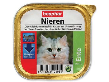 Paštika Beaphar Renální dieta pro kočky kachna 100g-KS