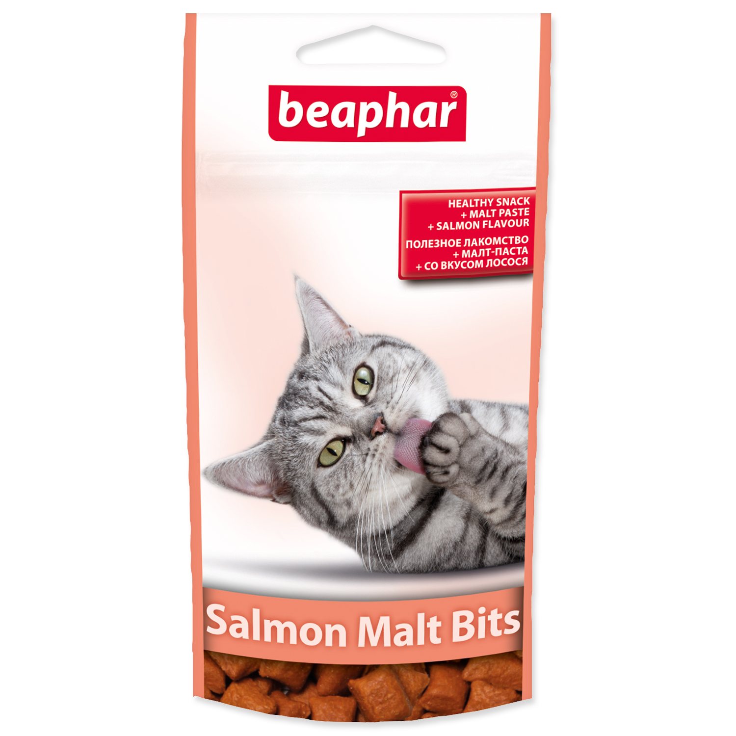 Pochoutka Beaphar Malt Bits losos 35g-KS