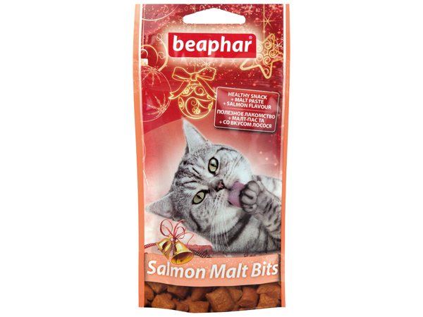 Pochoutka Beaphar Malt Bits losos 35g-KS