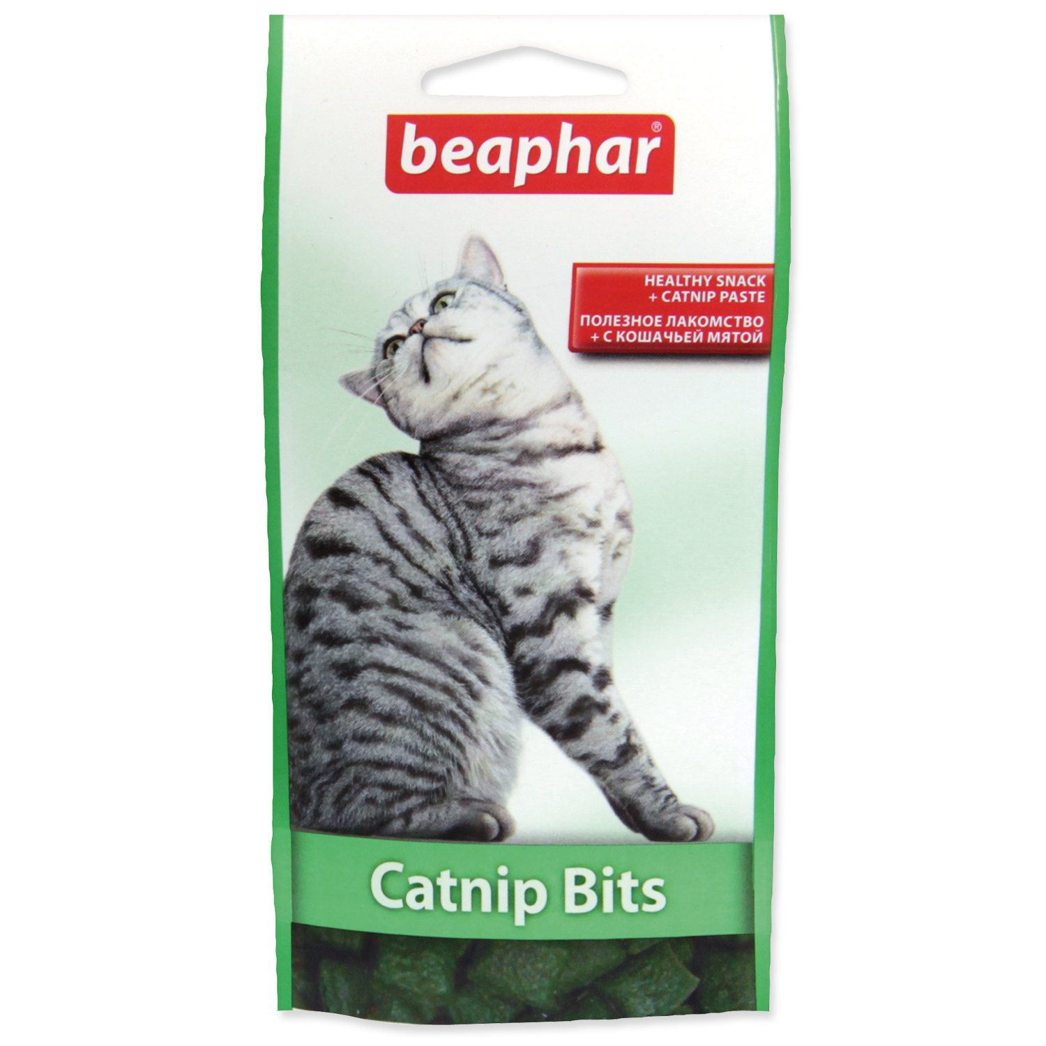 Pochoutka Beaphar Catnip Bits šanta 35g-KS