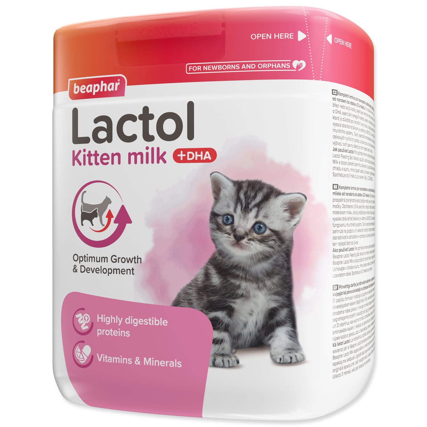 Mléko Beaphar Lactol Kitty sušené 500g-KS