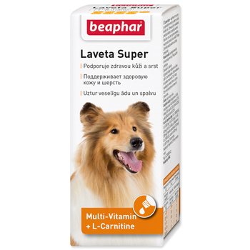 Kapky Beaphar vyživující srst Laveta Super 50ml-KS