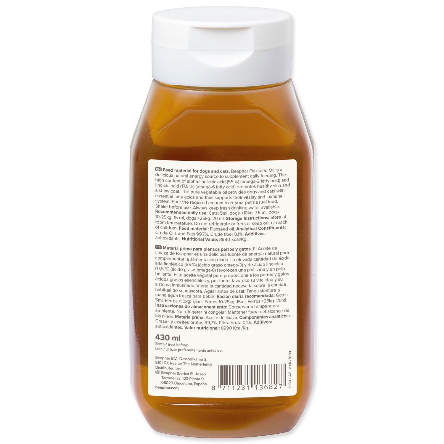 Olej Beaphar lněný 430ml-KS