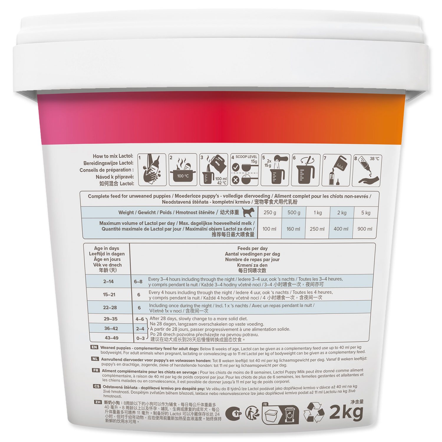 Mléko Beaphar Lactol Puppy sušené 2kg