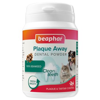 Prášek Beaphar dentální Plaque away 80g-KS