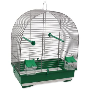 Klec Bird Jewel KS8 40x25,5x47,5cm šedá a zelená-KS