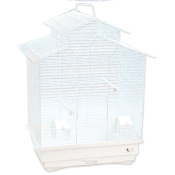 Klec Bird Jewel Ela 50,5x38,5x63,5cm bílá-KS