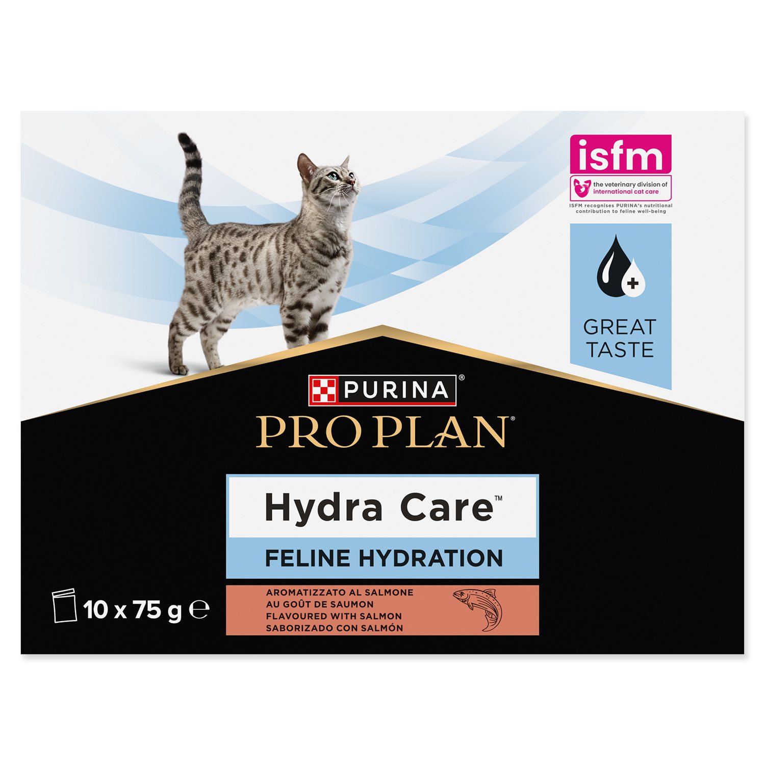 Kapsička PURINA PRO PLAN Hydra Care Feline doplněk hydratační losos 10x75g -KS