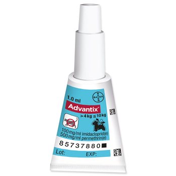 Pipeta Advantix Spot-on 1x1ml 4-10kg !-KS