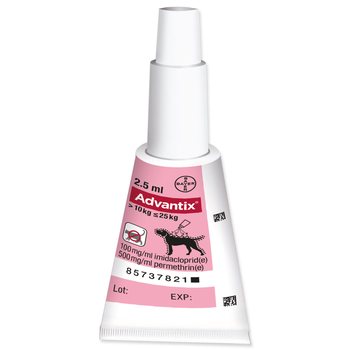 Pipeta Advantix Spot-on 1x2,5ml 10-25kg !-KS