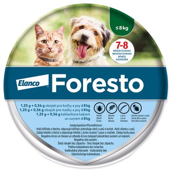 Obojek Foresto antiparazitní kočka a malý pes 38cm !-KS