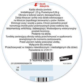 Obojek Foresto antiparazitní kočka a malý pes 38cm !-KS