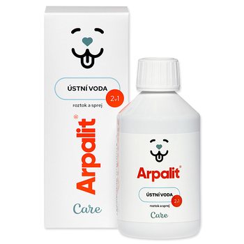 Voda Arpalit Care ústní 2v1, roztok a sprej 250ml-KS