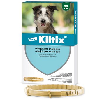 Obojek Kiltix antiparazitní 38cm !-KS