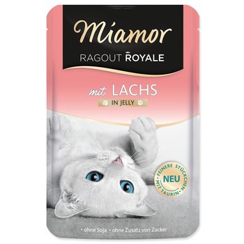 Kapsička Miamor Ragout Royale Adult losos v želé 100g-KS