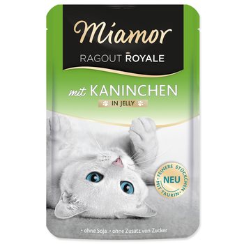 Kapsička Miamor Ragout Royale Adult králík v želé 100g-KS