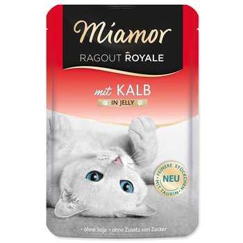 Kapsička Miamor Ragout Royale Adult telecí v želé 100g-KS