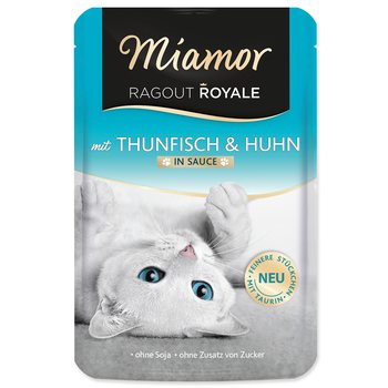 Kapsička Miamor Ragout Royale Adult tuňák a kuře ve šťávě 100g-KS