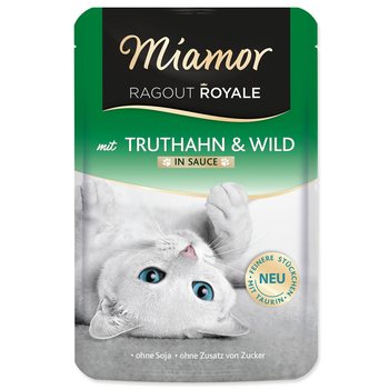Kapsička Miamor Ragout Royale Adult krocan a zvěřina ve šťávě 100g-KS