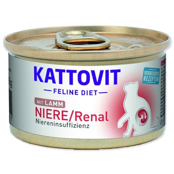 Konzerva Kattovit Niere/Renal jehněčí 85g-KS