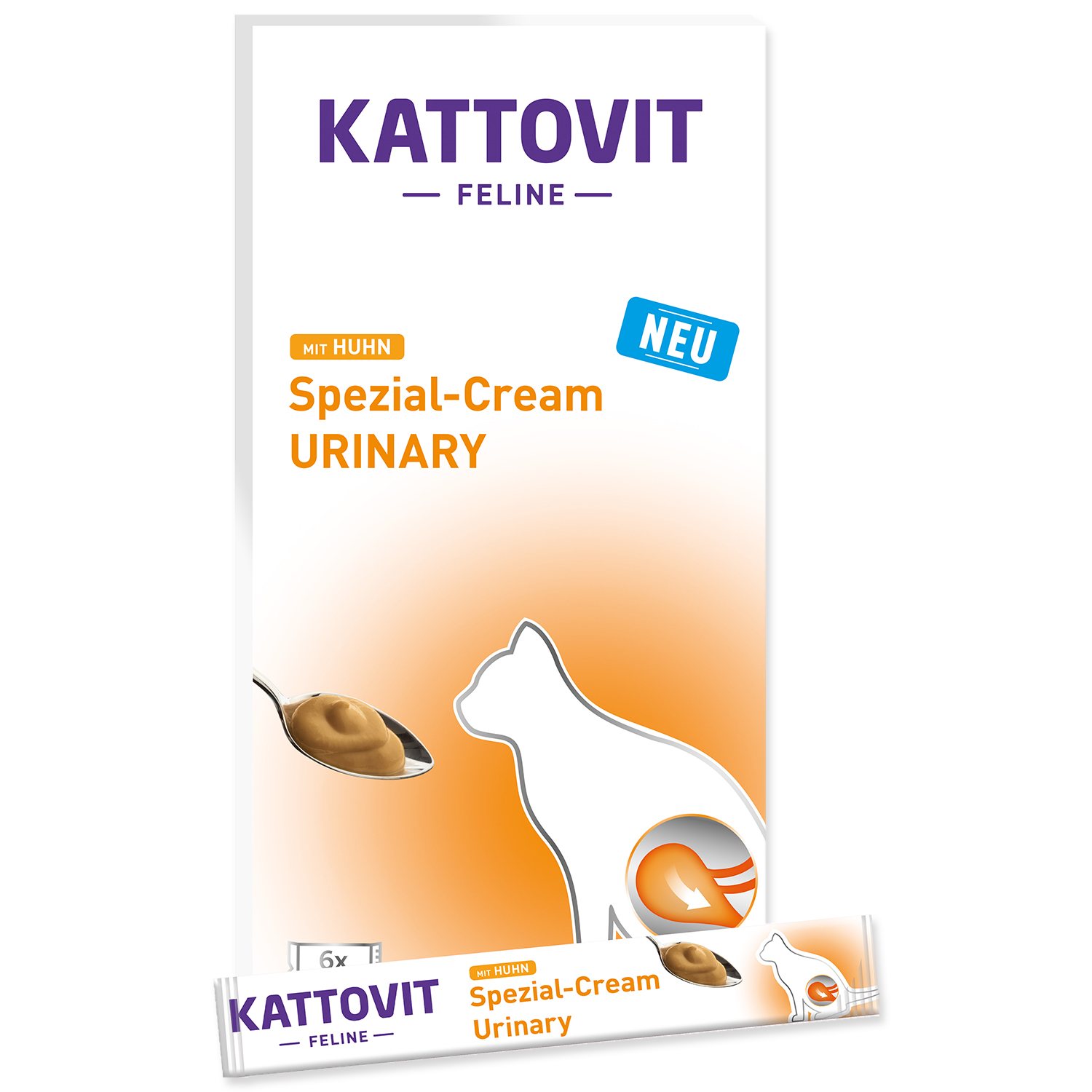 Krém Kattovit Urinary kuře 6x15g